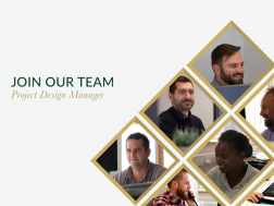 Join our team - Project Design Manager