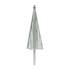 Wooden Square Trellis Obelisk Manhattan Grey