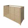 Prestige Large Air Conditioning Cover in Thermowood