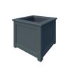 Prestige Traditional Planter Square Large Painted in Charcoal
