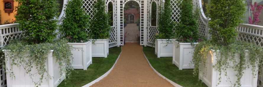 Planters and Arbour at Chelsea