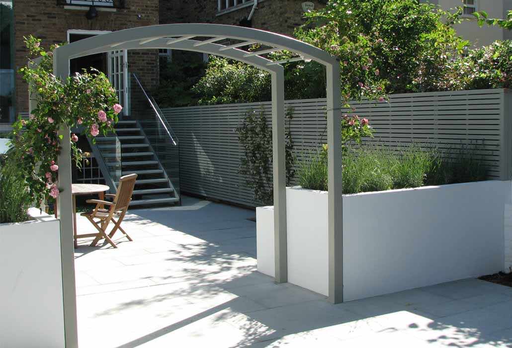 Five Design Ideas For Urban Gardens, Small Garden Arch Uk