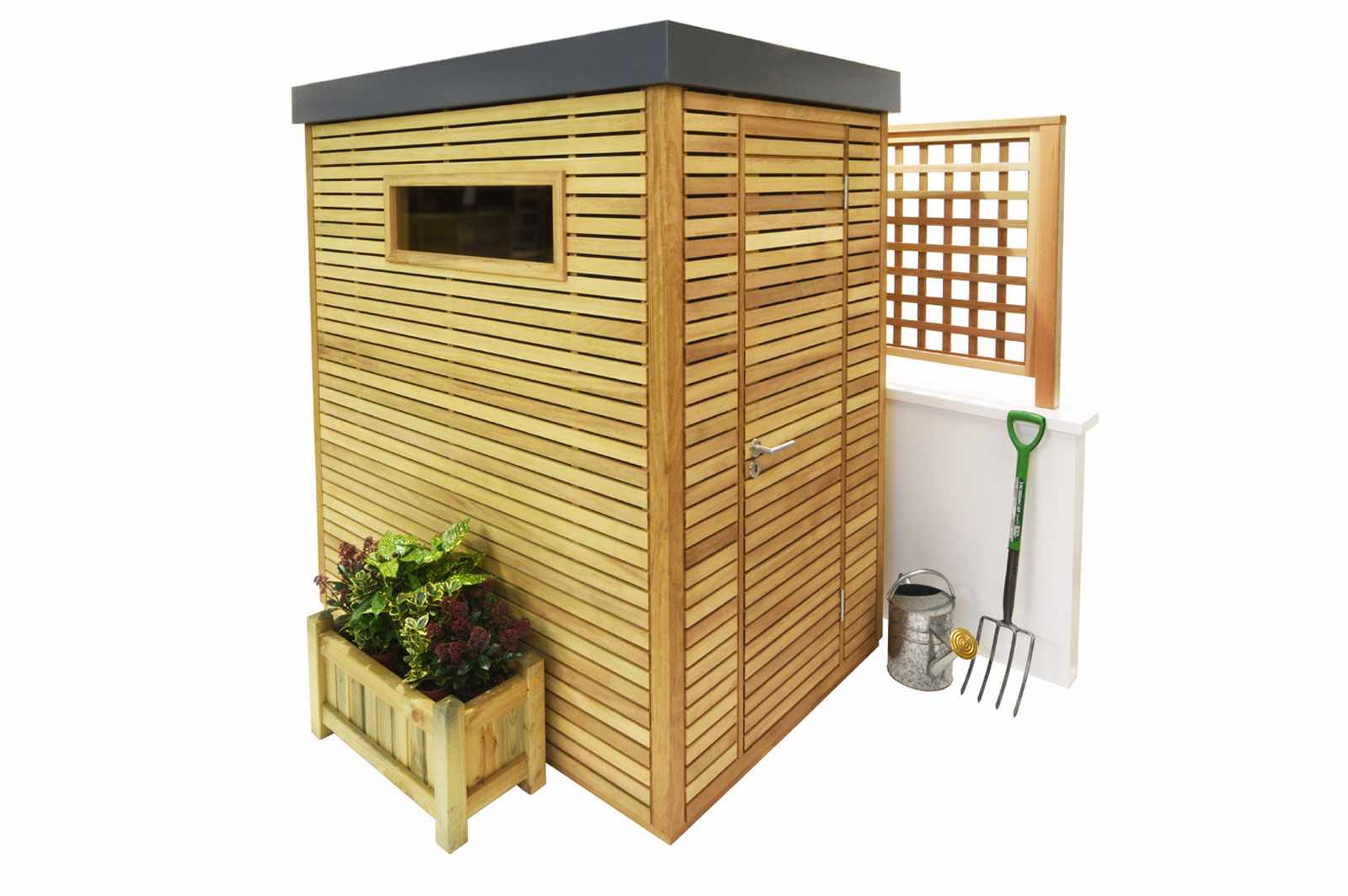 contemporary shed handmade in the uk the garden trellis