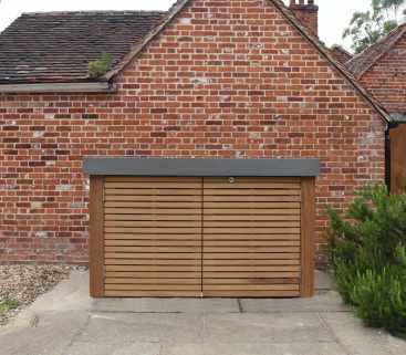 Contemporary Bike Shed