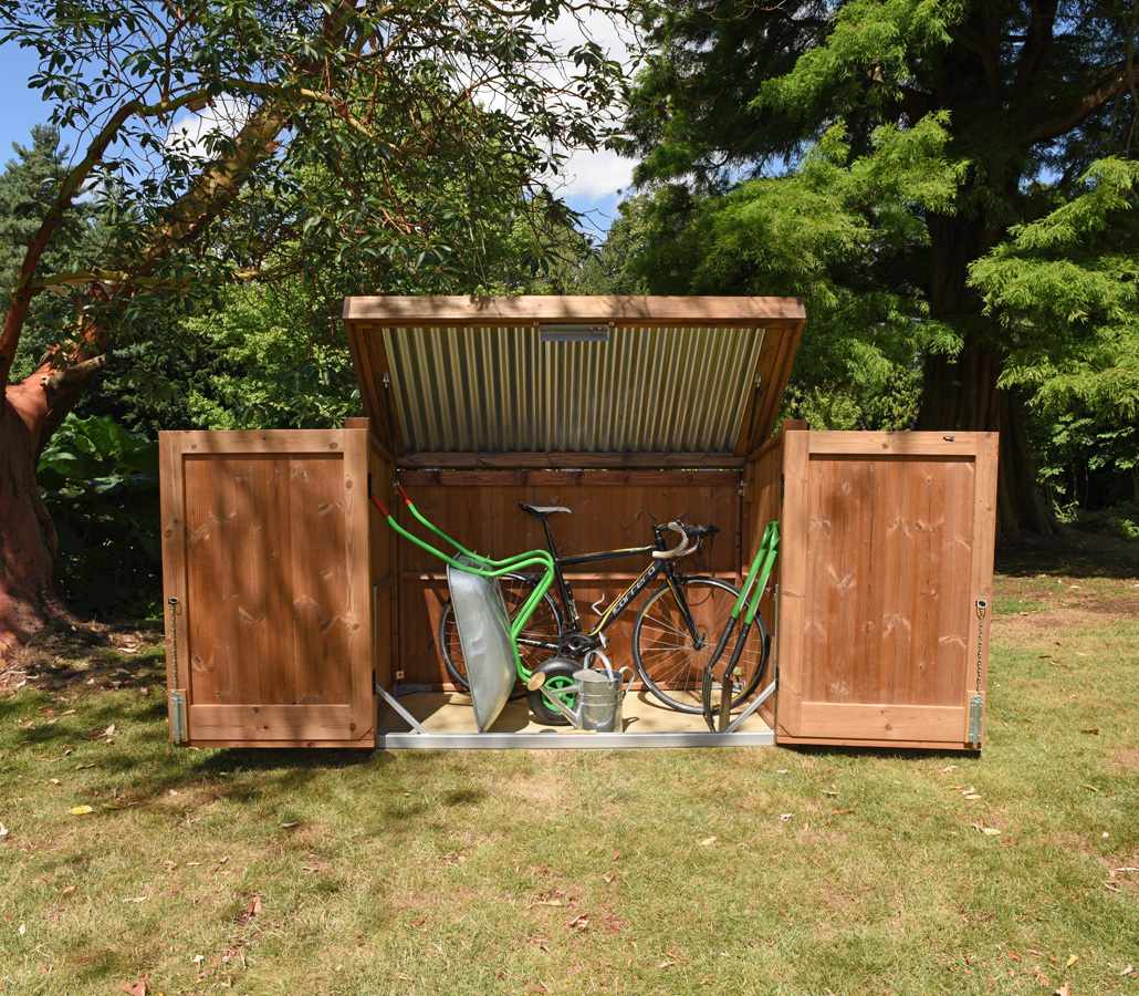 Traditional Bike Shed Painted options available The 