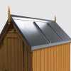Faux Lead Roof - Traditional Shed
