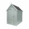 Painted Wooden Shed, felt roof without window (Manhattan Grey)