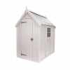 Painted Wooden Shed (Orford Cream)