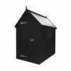 Painted Wooden Shed (Black)