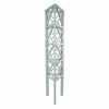 Prestige Triangular Wooden Tower Obelisk (Manhattan Grey)