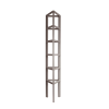 Prestige Traditional Wooden Tower Obelisk Open Atumn Tide