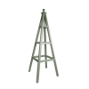 Prestige Triangular Wooden Tower Obelisk Open Gorse Green