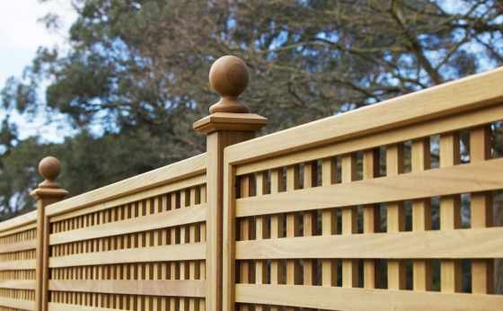 Garden Trellis Company, Wooden Trellis Fence Designs
