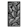 Leaf Decorative Screen Black