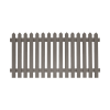 Prestige Pointed Top Picket Fence Panels Autumn Tide