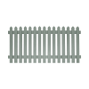 Prestige Pointed Top Picket Fence Panels Greenwich Green