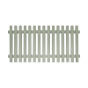 Prestige Rounded Top Picket Fencing Gorse Green