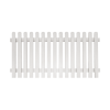 Prestige Rounded Top Picket Fencing Orford Cream