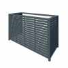 Prestige Large Air Conditioning Cover in Charcoal