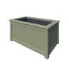 Prestige Traditional Planter Rectangle Large Painted in Dark Olive