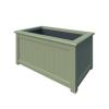 Prestige Traditional Planter Rectangle Large Painted in Gorse Green