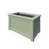 Prestige Traditional Planter Rectangle Small Painted Manhattan Grey