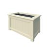 Prestige Traditional Planter Rectangle Small Painted in Orford Cream