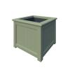 Prestige Traditional Planter Square Large Painted in Gorse Green