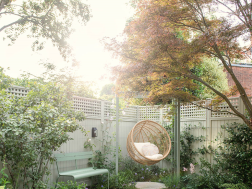 Case Study: London Family Courtyard with RHS Prestige Trellis and Fencing