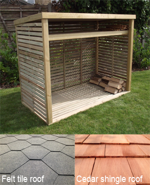 New Garden Log Stores The Garden Trellis Company New Garden Log Stores The Garden Trellis Company