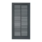 RHS Prestige Slatted Gate Painted Charcoal