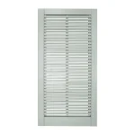 RHS Prestige Slatted Gate Painted Manhattan Grey