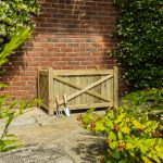Diagonal Cross Panel Rectangular Planter