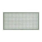 WPC Square Trellis 1800x900 Painted Gorse Green