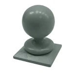 RHS Prestige Post Cap and 90CM Ball Finial Painted Dedham Vale