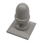 RHS Prestige Post Cap and 90cm Acorn Finial Painted Autumn Tide