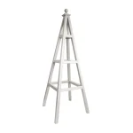 RHS Prestige Traditional Open Frame Wooden Obelisk Painted Orford Cream