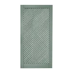 Trellis Gate - Diagonal Trellis 20mm gap Painted Greenwich Green