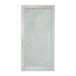 Trellis Gate - Diagonal Trellis 20mm gap Painted Manhattan Grey