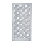 Trellis Gate - Diagonal Trellis 20mm gap Painted Stone