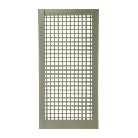 Trellis Gate - Square Trellis Painted Dark Olive