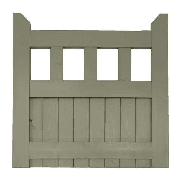 Crofton Gate Painted Dark Olive