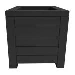 RHS Prestige Contemporary Square Planter Painted Black