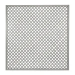 Diagonal Trellis Panel Painted Autumn Tide