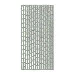 Linear Decorative Screen Painted Gorse Green