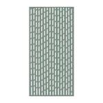 Linear Decorative Screen Painted Greenwich Green