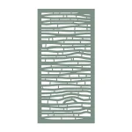 Strata Decorative Screen Painted Greenwich Green
