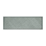 Diagonal Trellis Privacy Panel Painted Dedham Vale