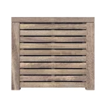 RHS Prestige Slatted Planters Square Large Iroko