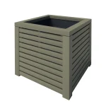 RHS Prestige Slatted Planters Square Large Painted Autumn Tide